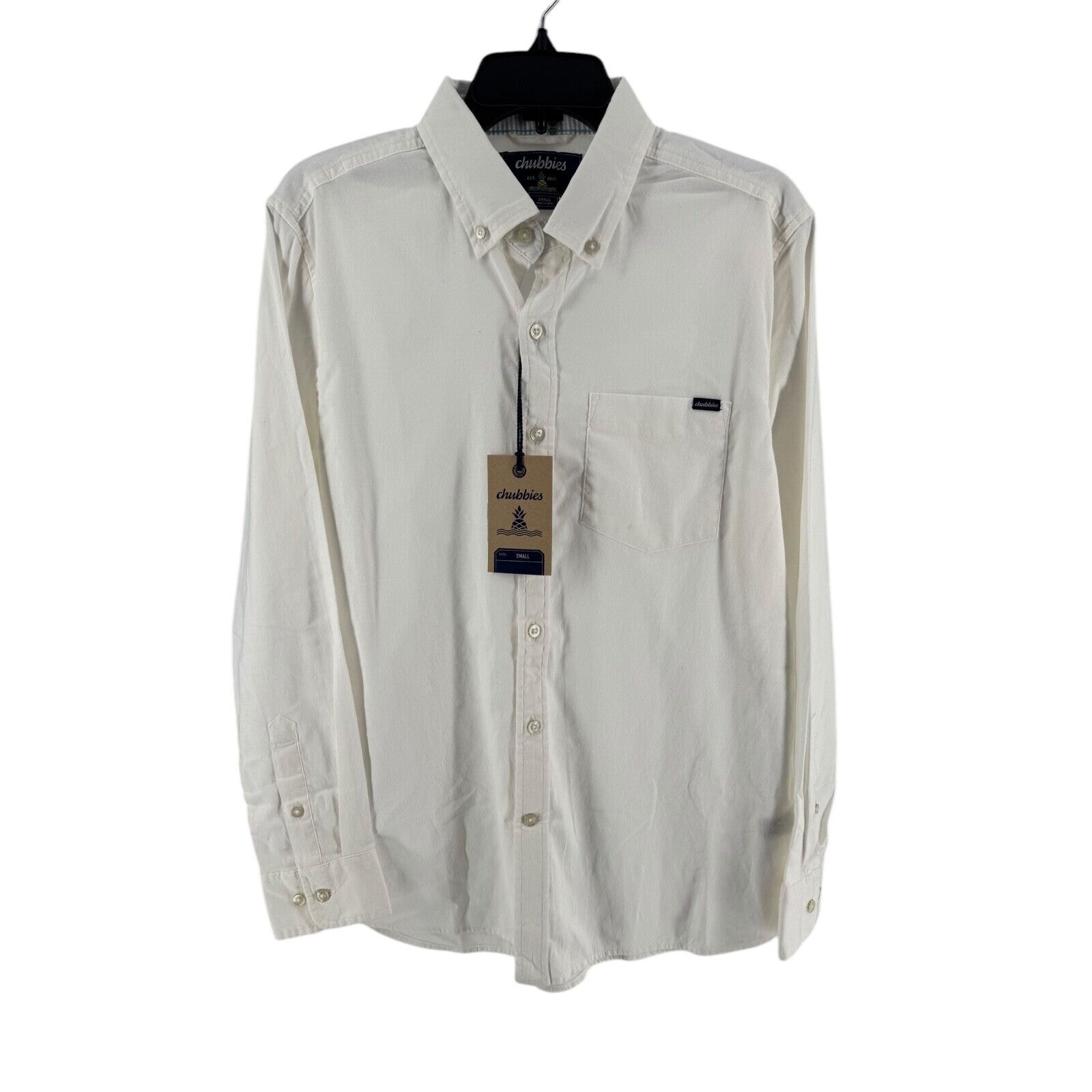Chubbies Men's The Casual Monday Long Sleeve Oxford Friday Shirt Size Small New
